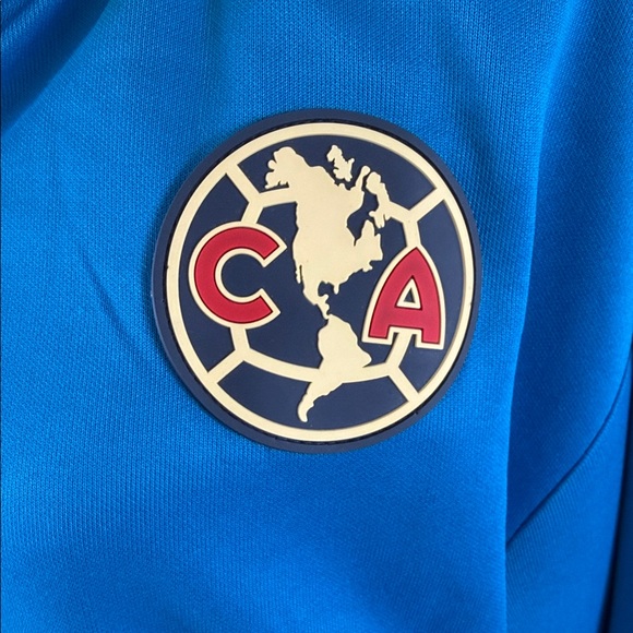 ICON Club America Football Soccer track Jacket Unisex XL Pockets - Picture 3 of 7